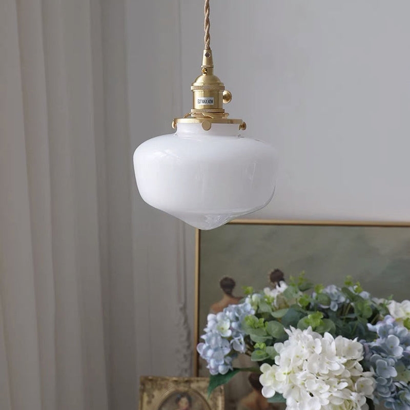 Radiant Lantern Retro Glass Pendant Light D954