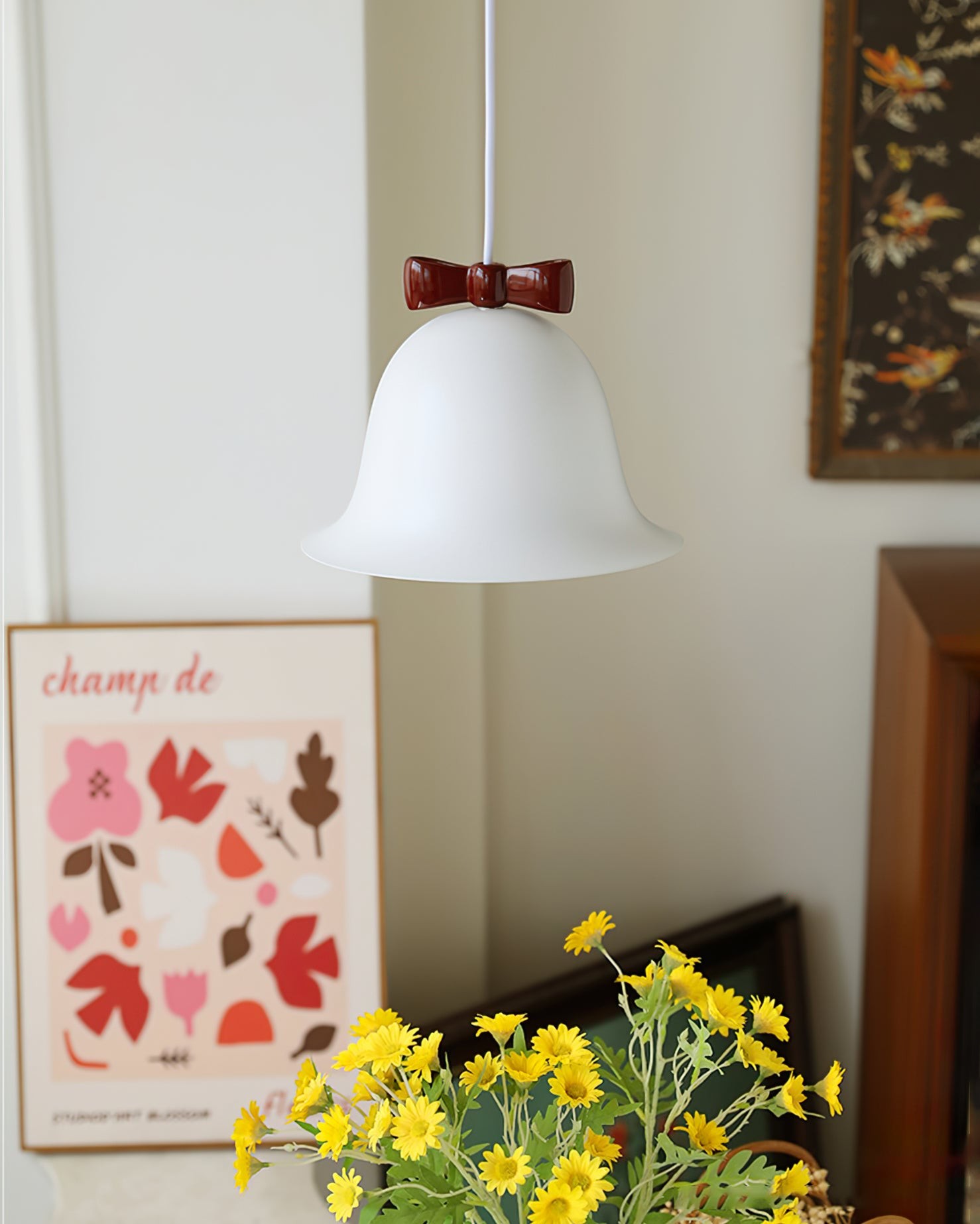 Bow Bell Pendant Lamp K978