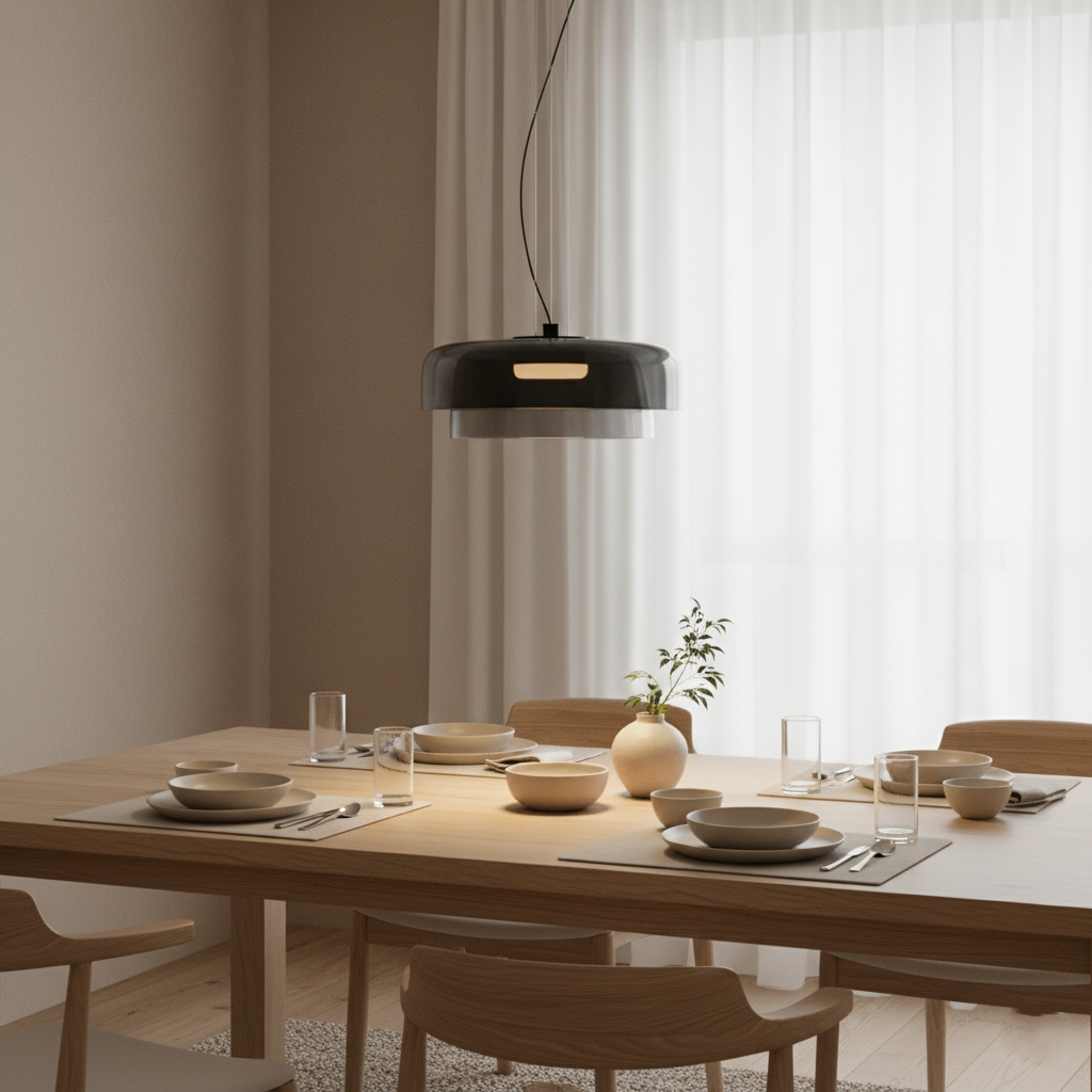 Nordic Celestial Glass Pendant Light D908