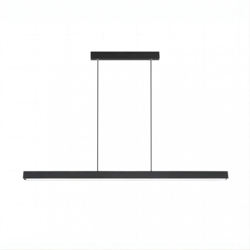 Industrial Metal LED Horizontal Linear Chandelier K128