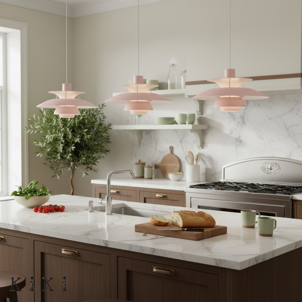 Scandinavian Multilayer Metal Pendant Light K84
