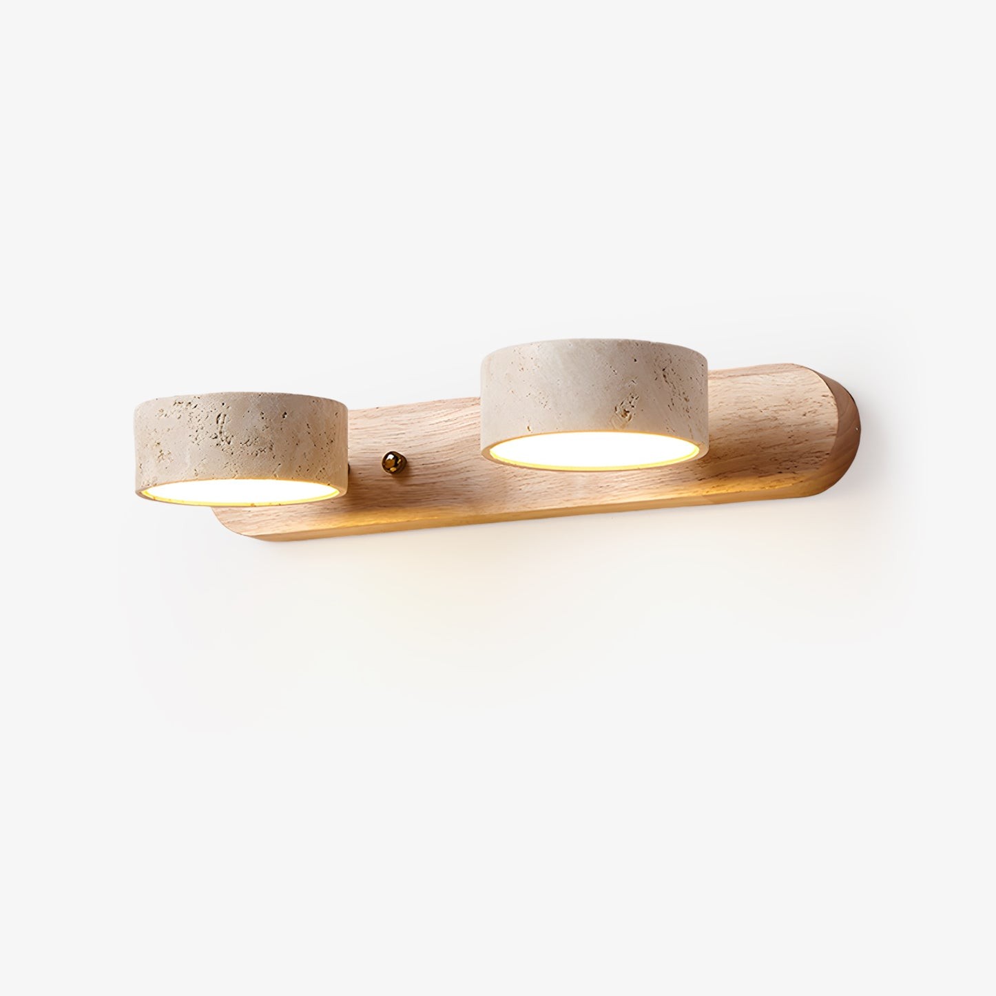 Travellia Scandinavian Travertine Vanity Wall Light K902