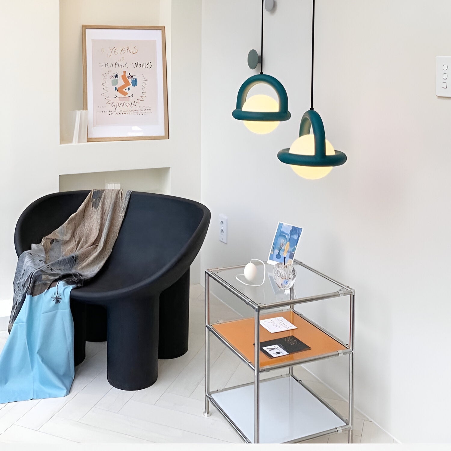 Nordic Cory Acrylic Pendant Light D956