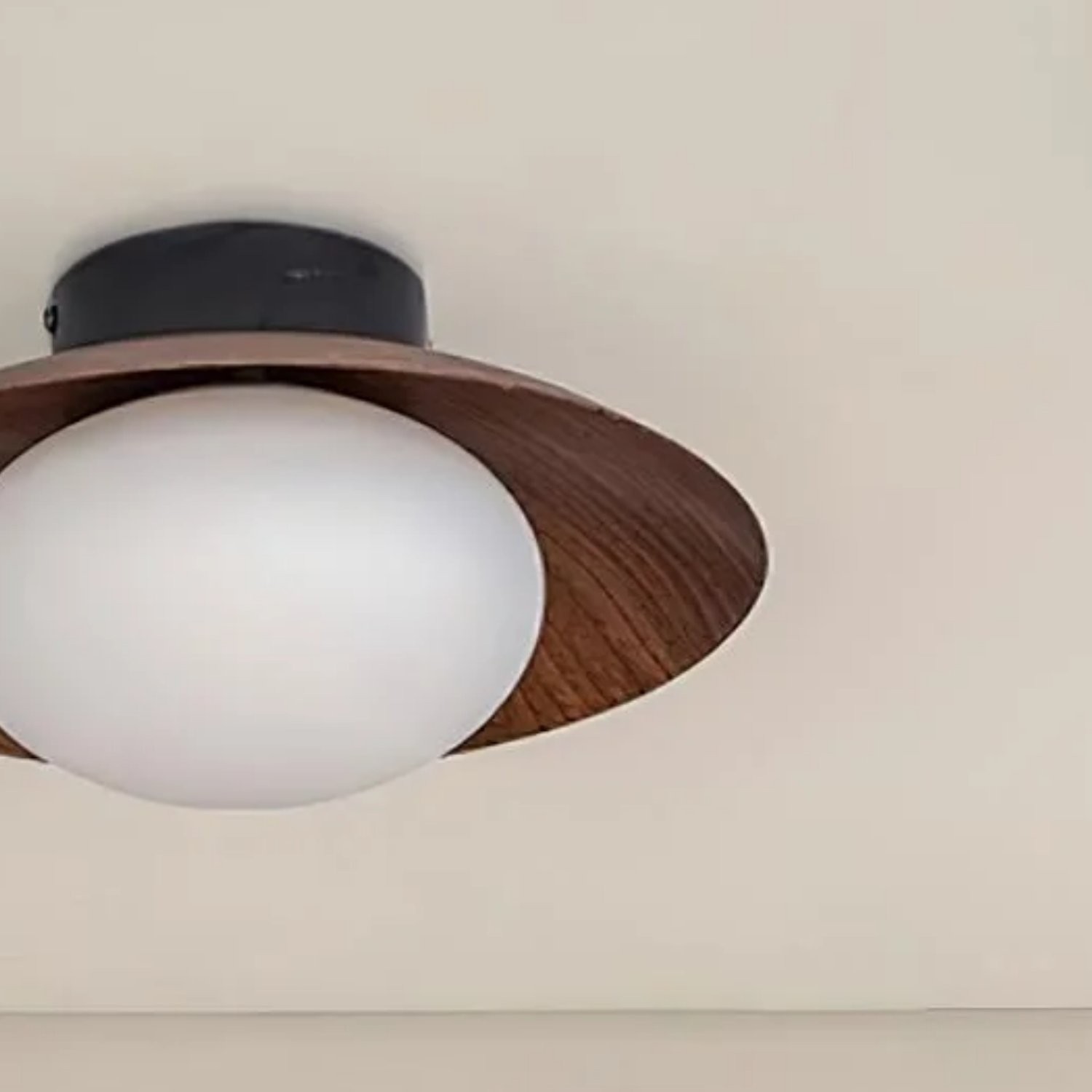 Oribela Modern Globe Ceiling Light - Timeless Style Fixture for Hallway and Living Area K2085