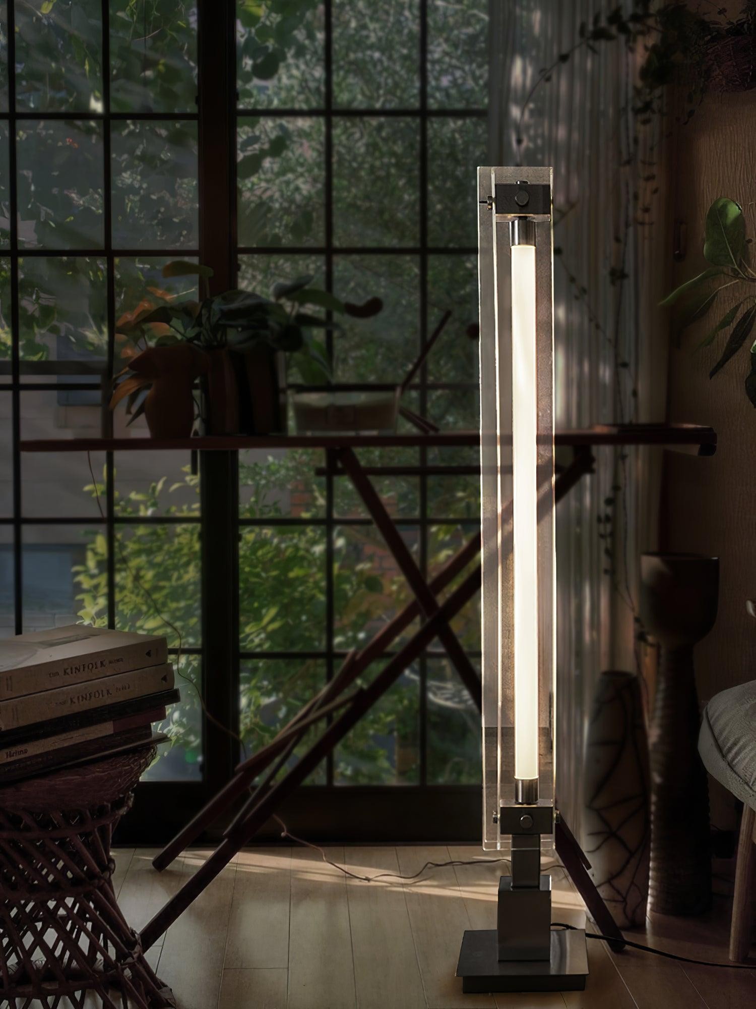 Industrial Style Minimalist Glass Floor Lamp K848