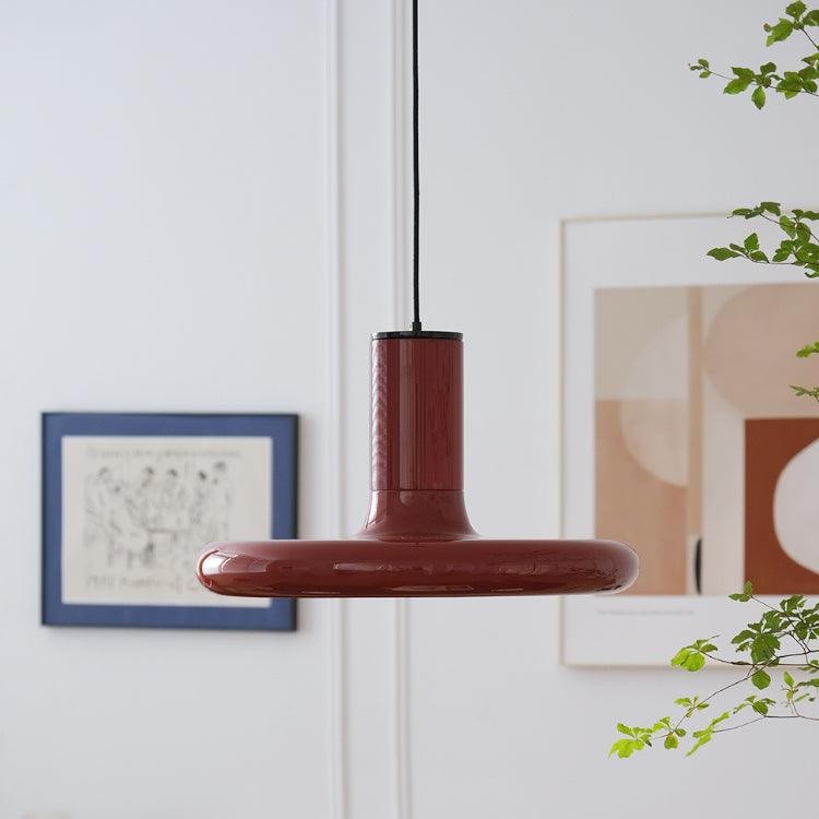 Vintage UFO Frisbee Pendant Lamp K558