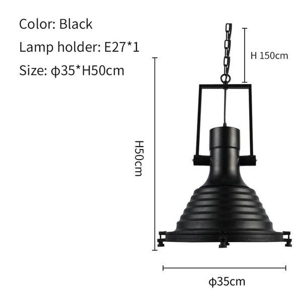 Industrial Country metal pendant light