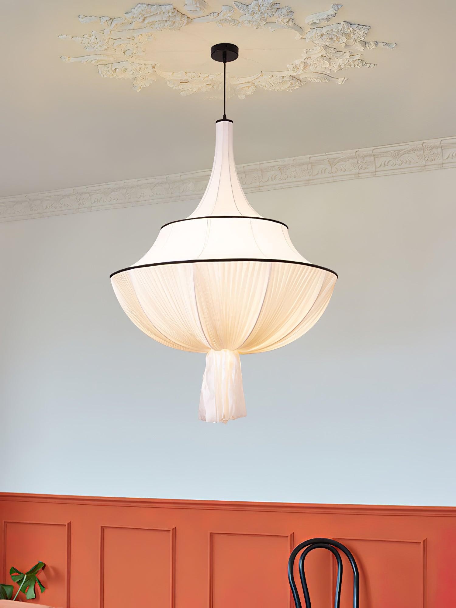 Fabric Art Decorative Pendant Lamp K499