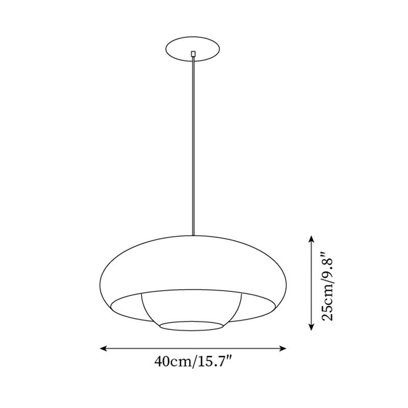 Nordic Style Dome Pendant Lamp K737