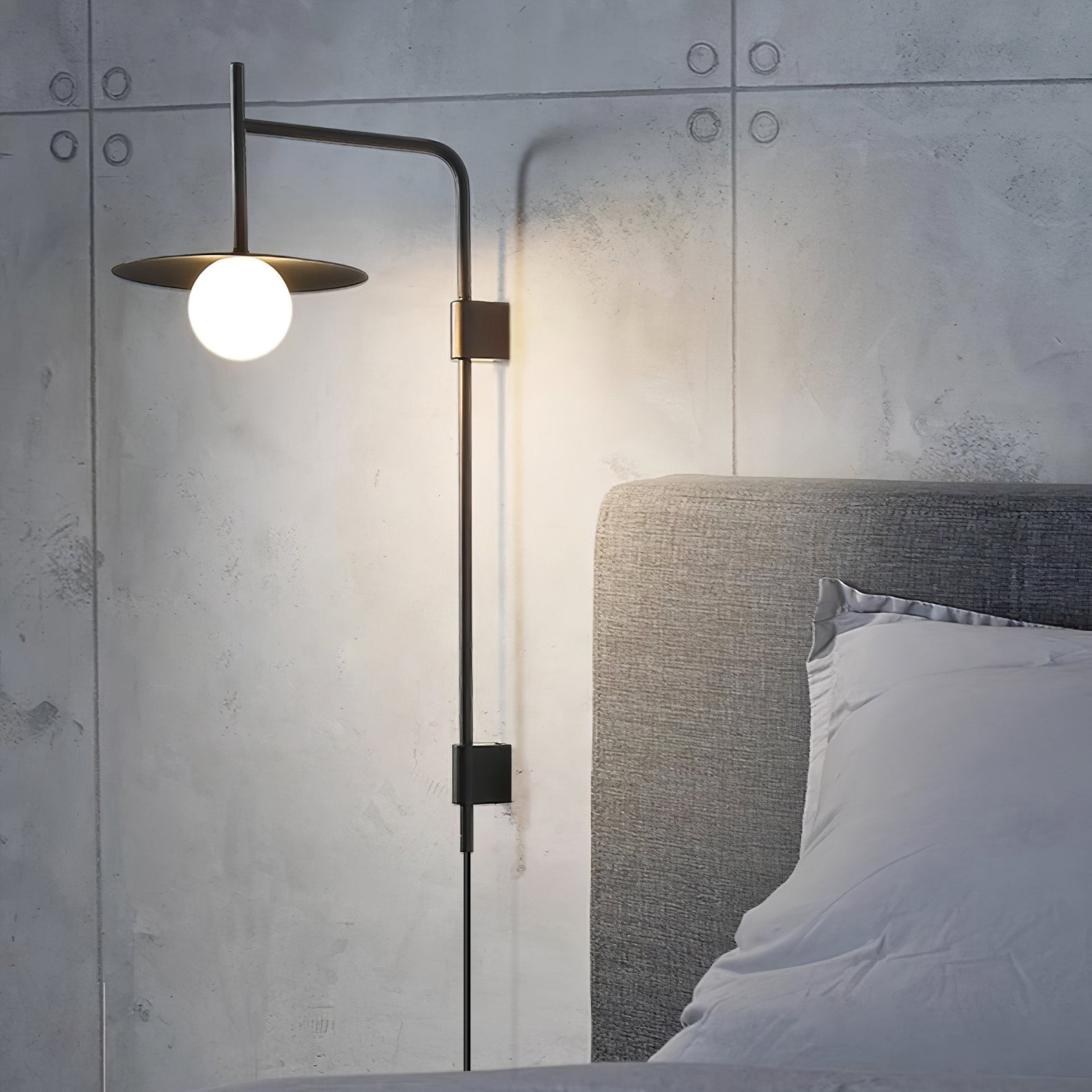 Nordic Swing Arm Wall Lamp for Living Room K839