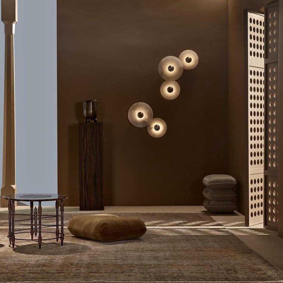 Creative Marble Round Wall Lamp K498