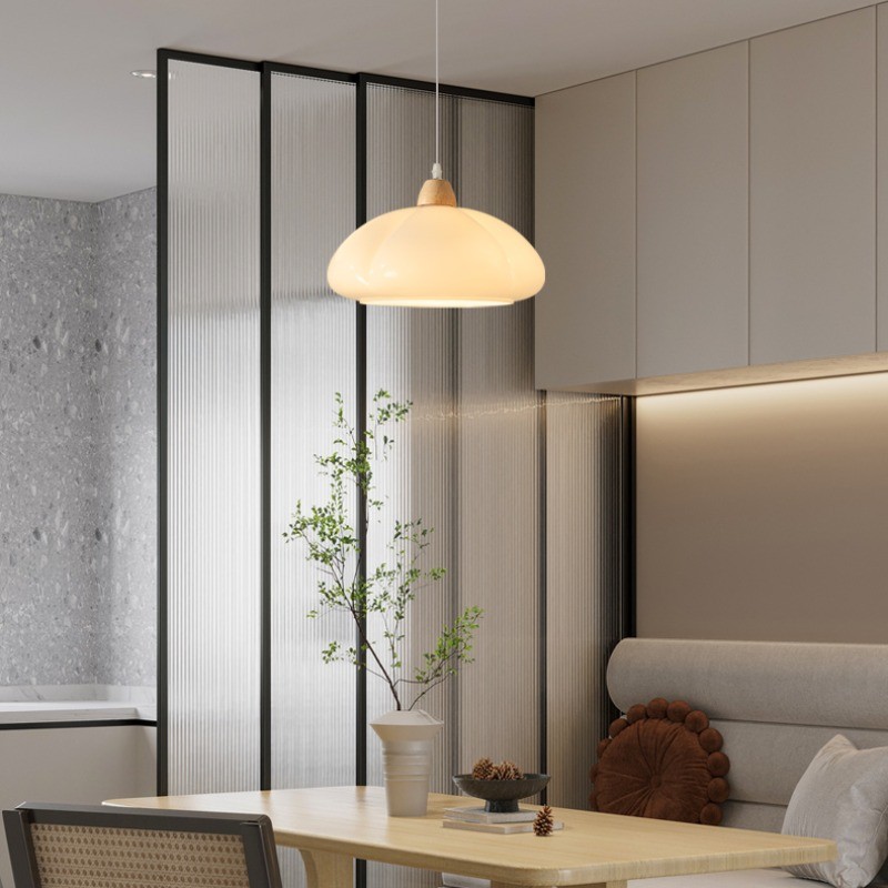 Pumpkin Glass Pendant Light For Kitchen K04