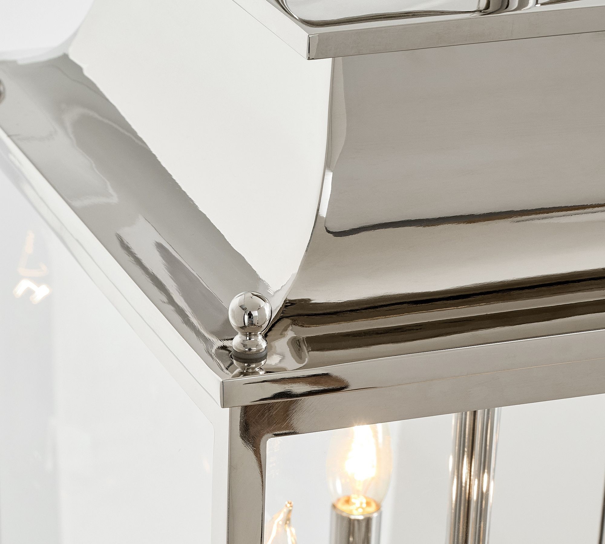 Yolvira Modern Outdoor Lantern Pendant - Metal Hanging Light for Exteriors K1233