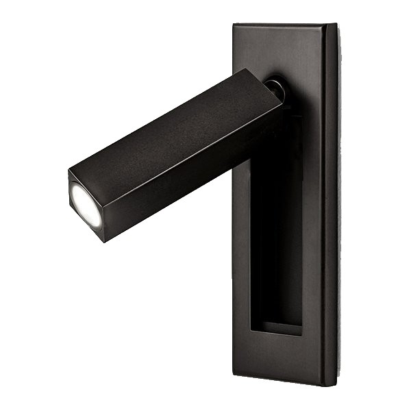 Modern Embedded Bedside Metal Wall Light