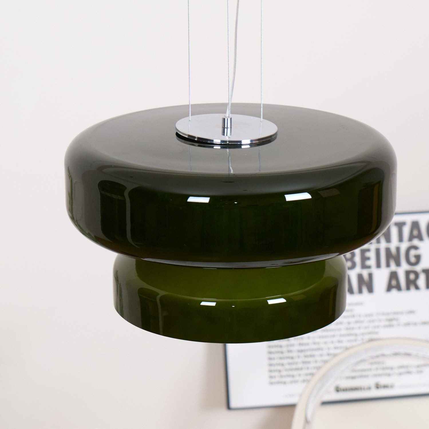 Bohemian Style Minimalist Glass Pendant Lamp K266