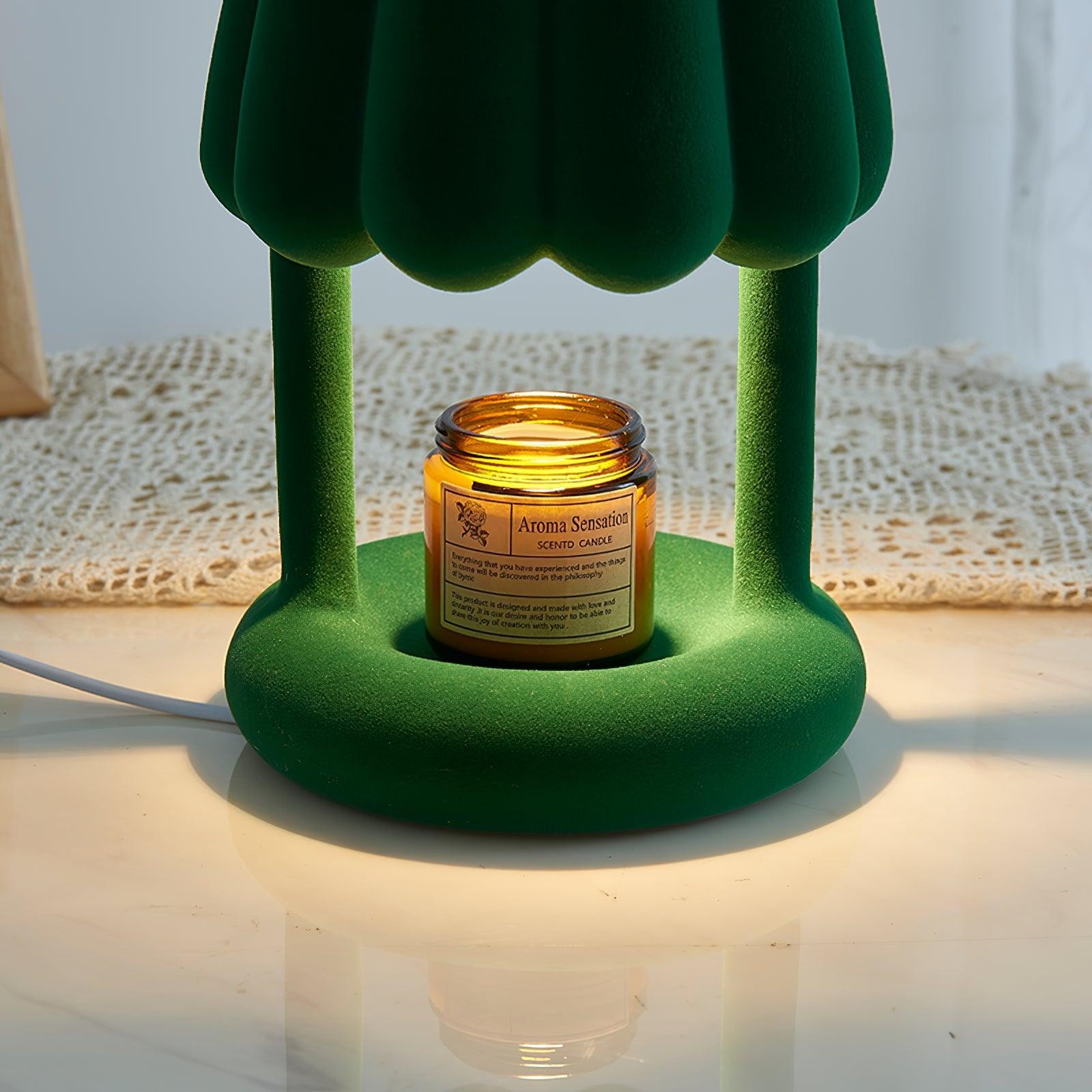 Ice Cream Flocked Resin Table Lamp K335