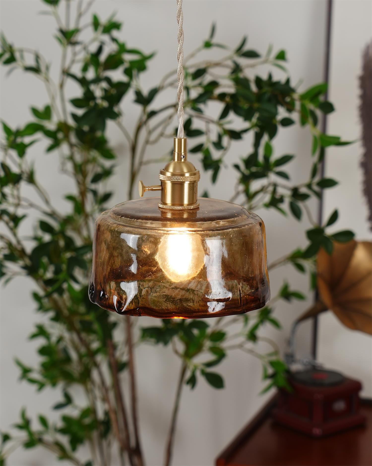 Retro Glass Pendant Lamp K622