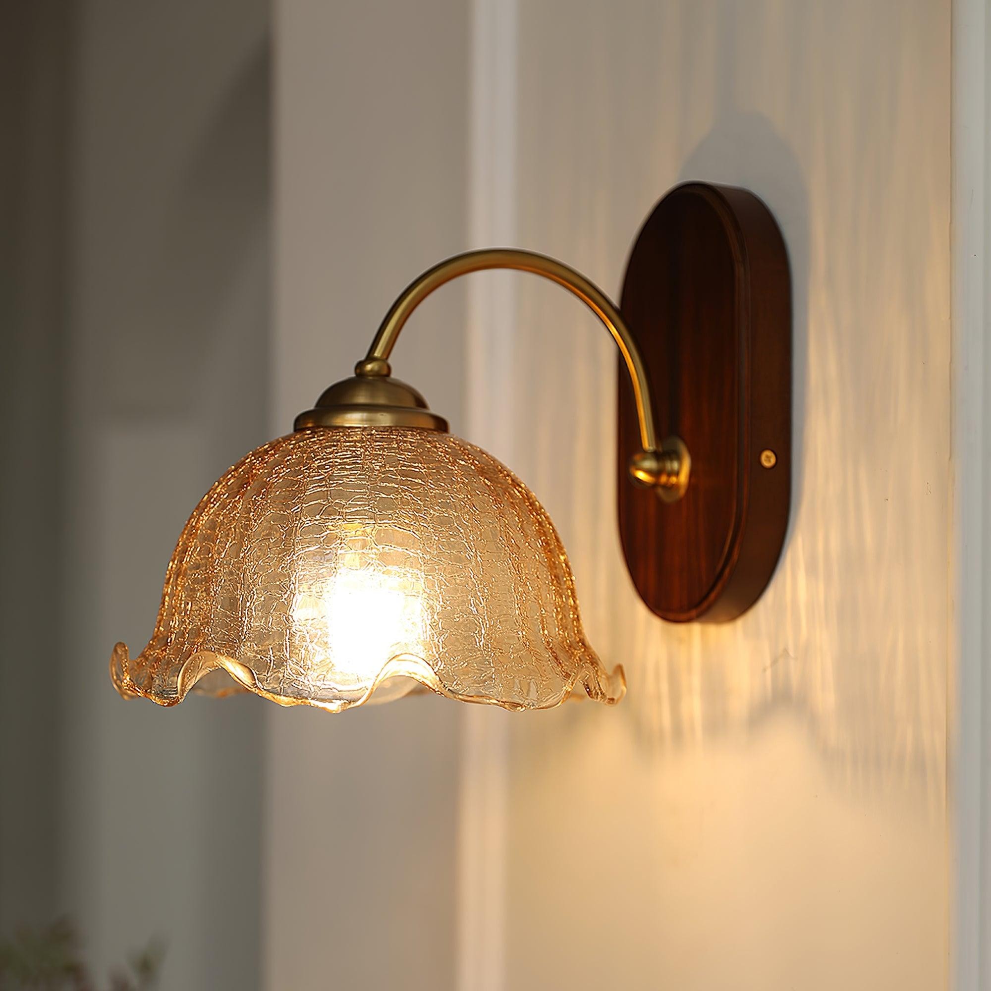 Vintage Flower Wall Lamp K752