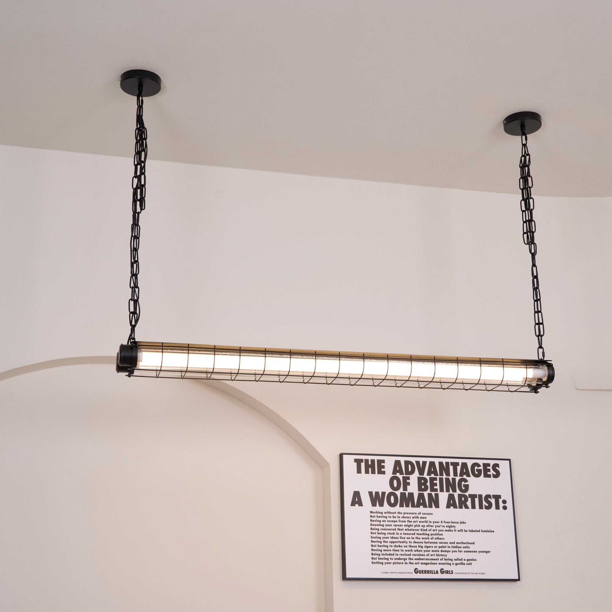 Industrial Linear Cage Chandelier K903