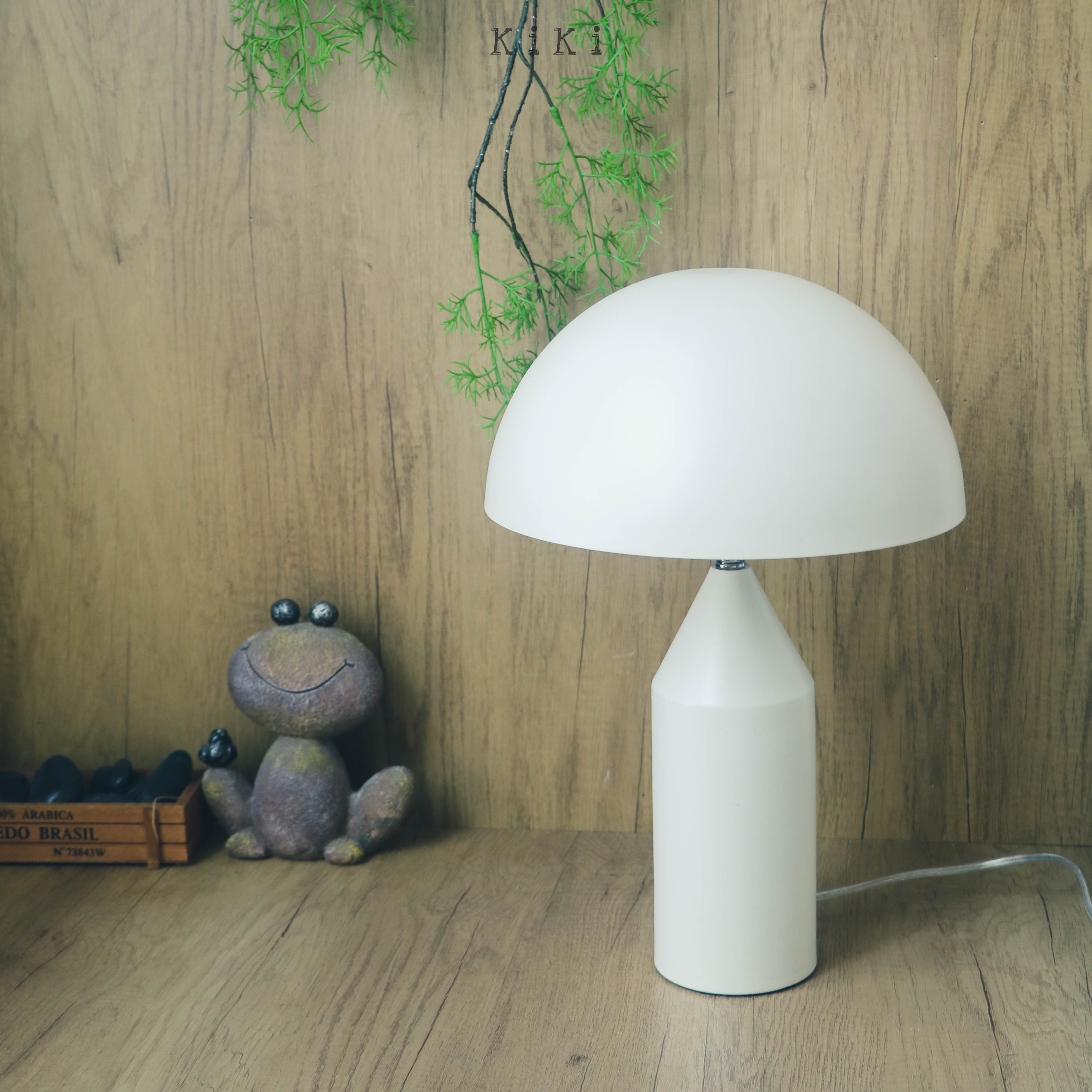 Modern Atollo Table Lamp - Mushroom Metal Table Light for Living Room