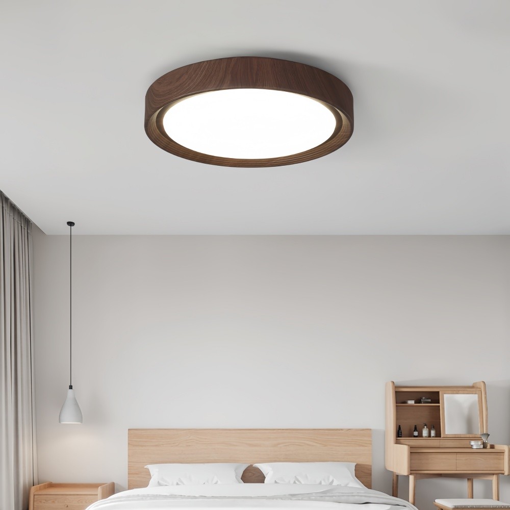 Vintage Scandinavian Round Energy LED Ceiling Lamp K185