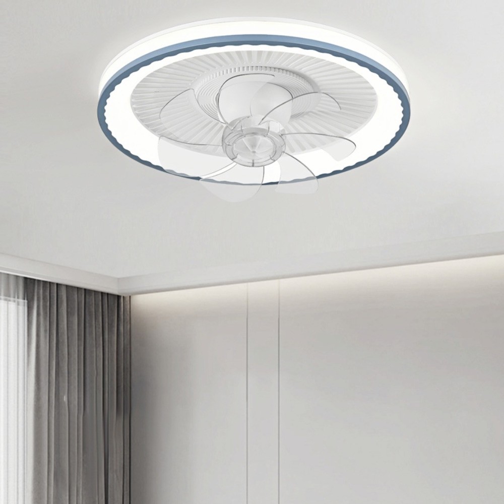 Modern Quiet Ceiling Fan With Light For Bedroom K1100