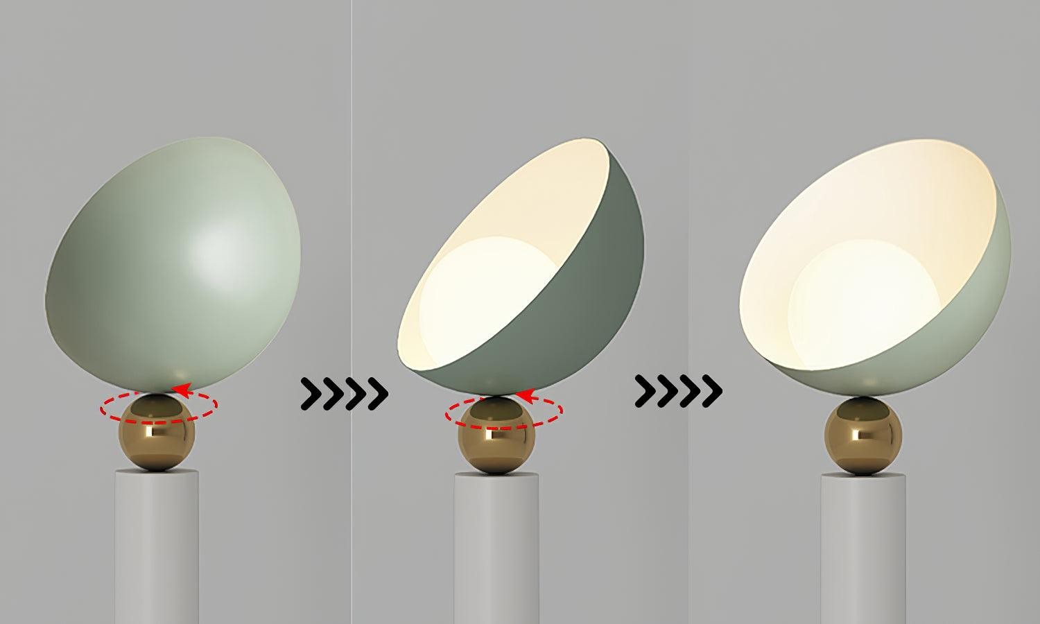 Cream Style Metal Table Lamp K470