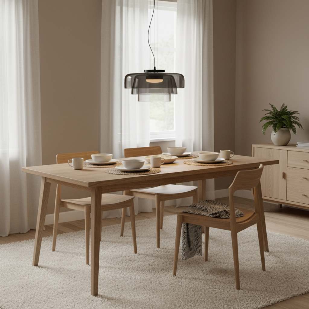Nordic Celestial Glass Pendant Light D908