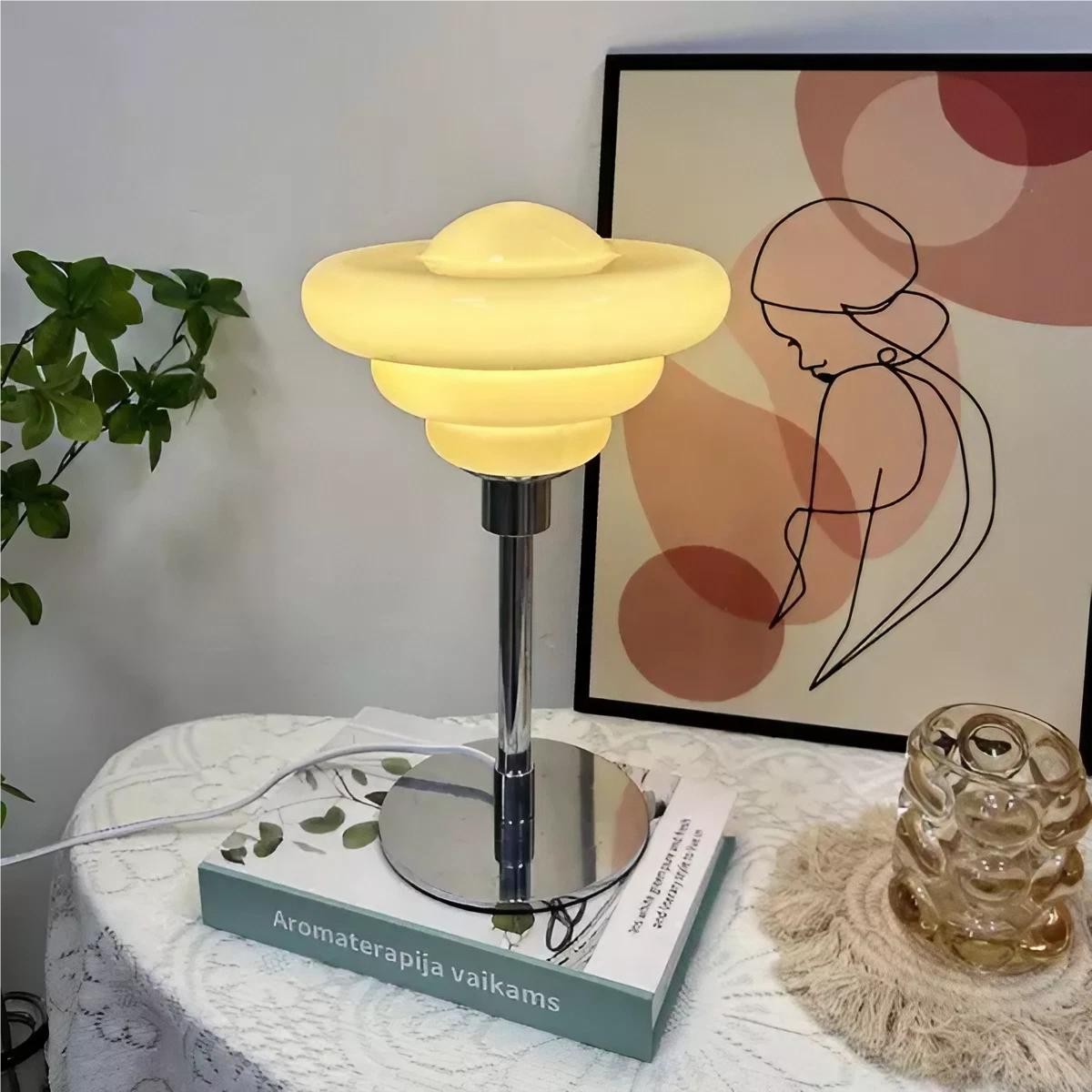 Nordic Minimalist Design Glass Table Lamp K62