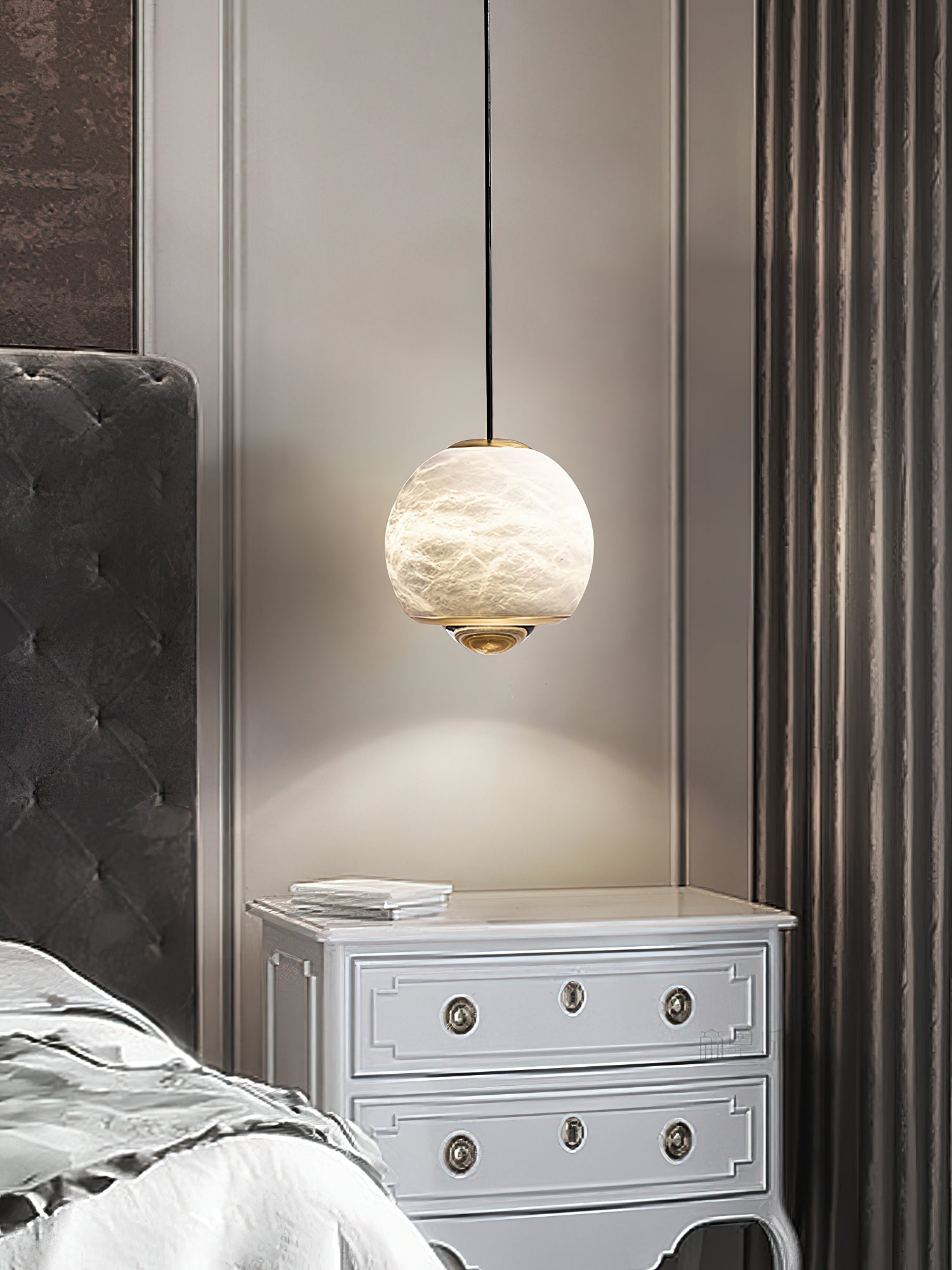 Ferox Alabaster Pendant Light D422