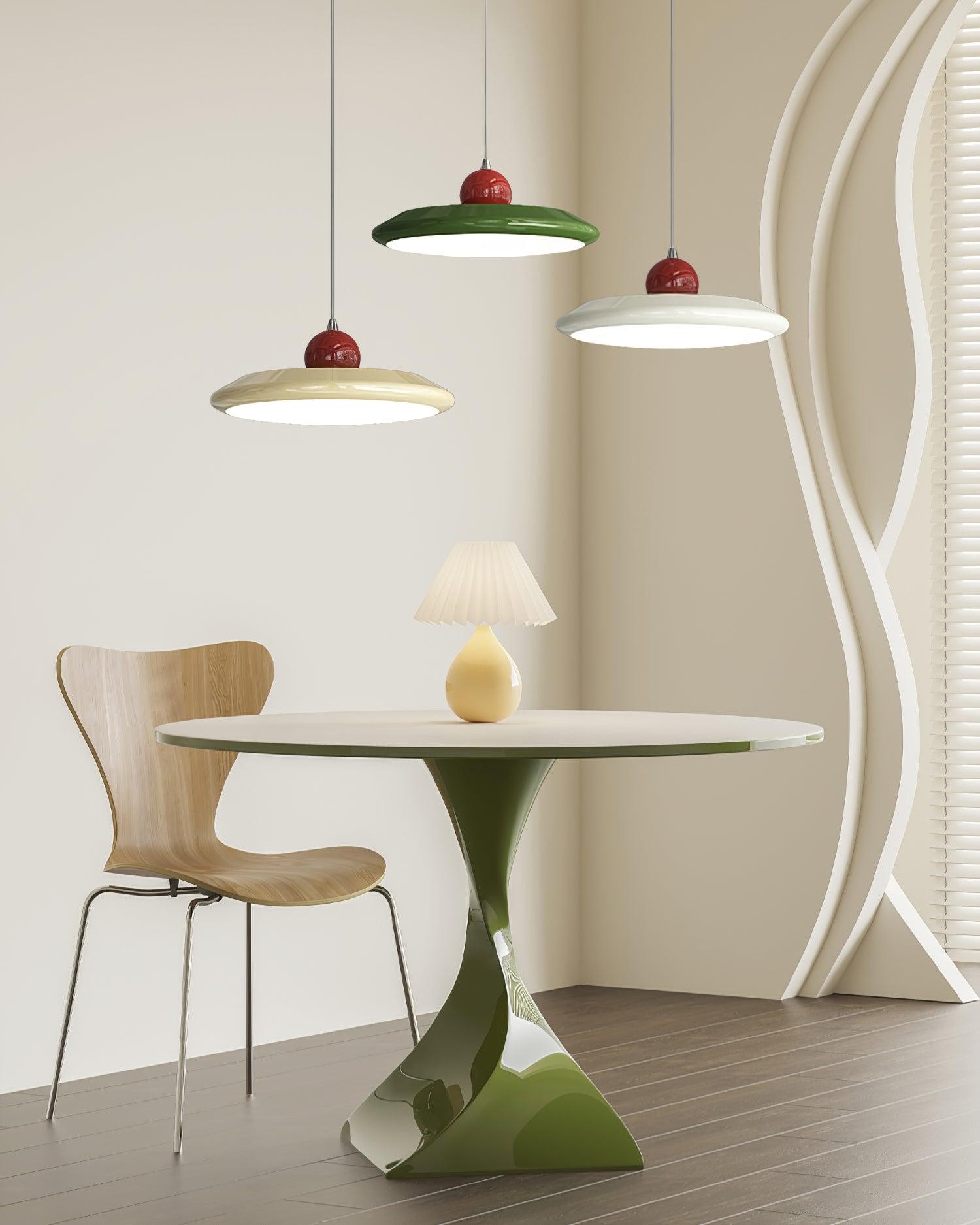 High-Grade Flying Saucer Swing Arm Pendant Lamp K263