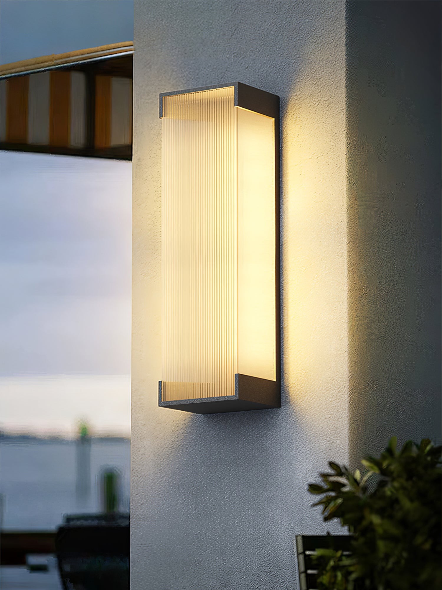Rectangular Outdoor Wall Light K615