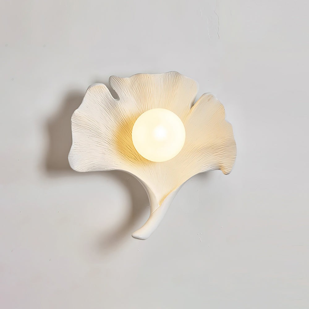 Vintage Ginkgo Leaf Resin Wall Lamp K403