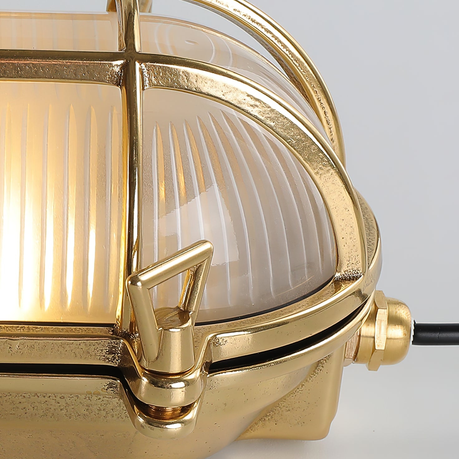 Fremantle Brass Bunker Sconce D636