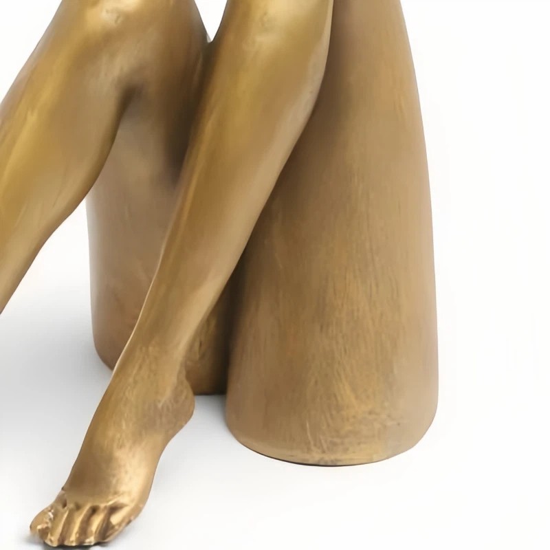 Kickra Sexy Legs Candle Holder - Modern Metal Base for Dining Table and Home Decor K2221