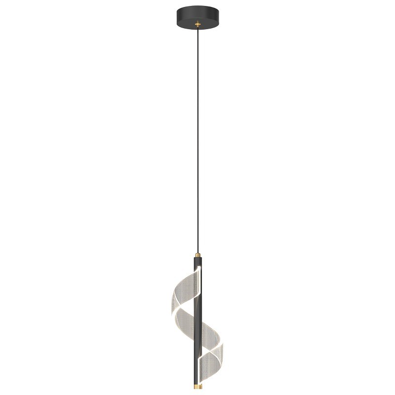 Spiral Modern Led Pendant Light For Kitchen K17
