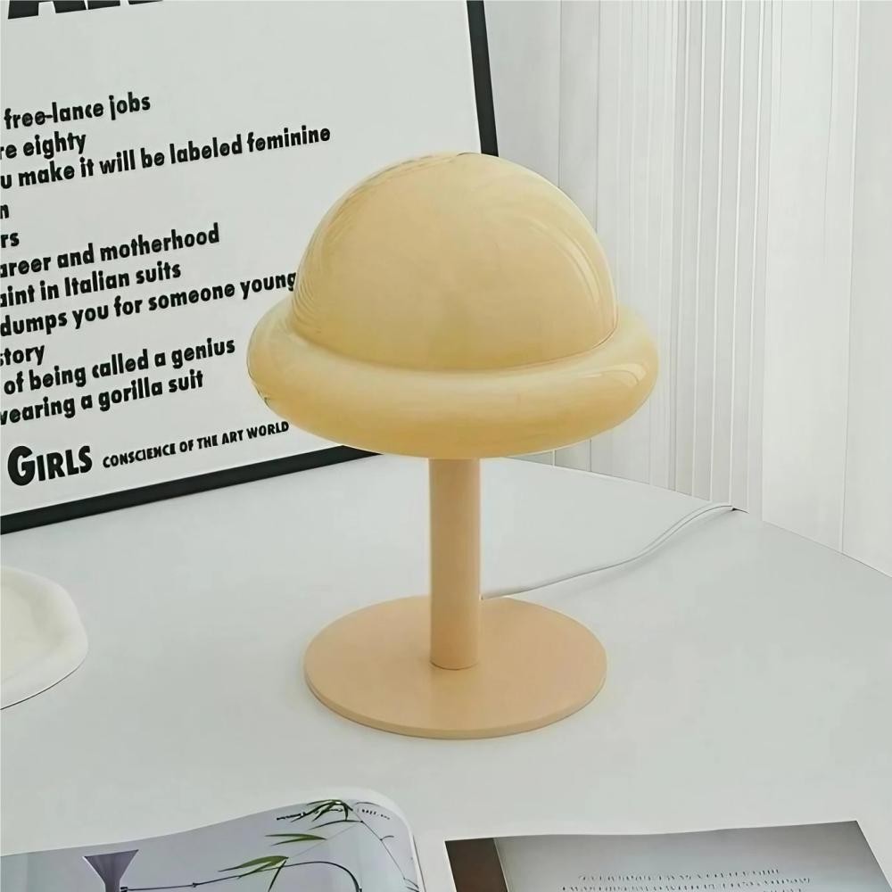 Morandi Bauhaus Mushroom Glass Table Lamp K28