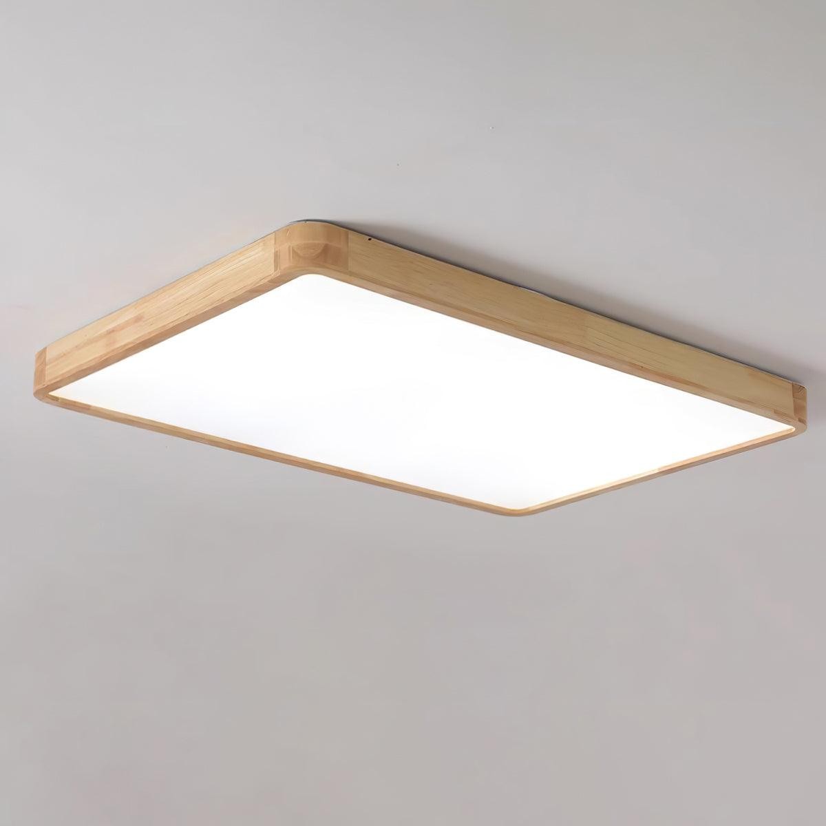 Wooden Geometric Ceiling Light K778
