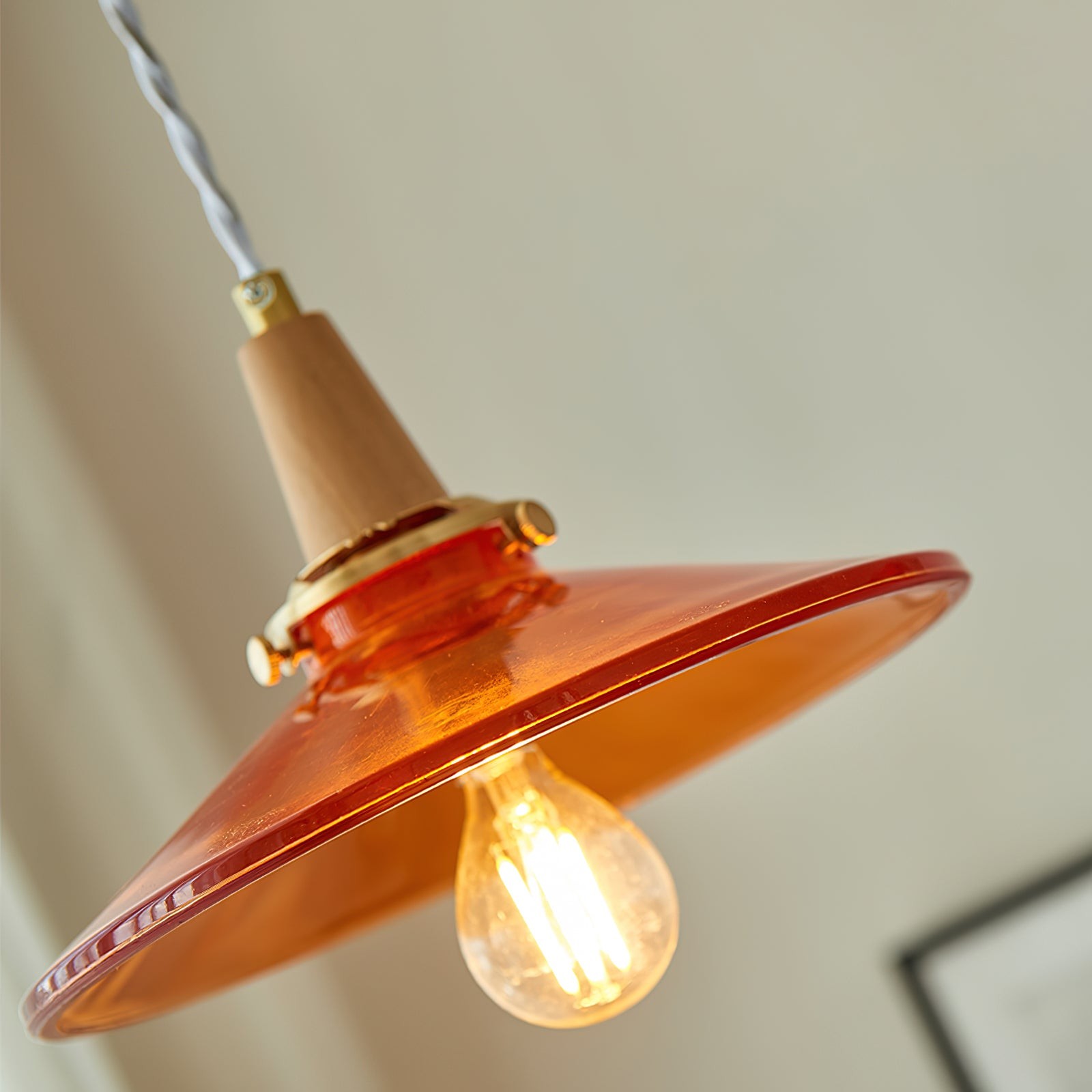 Nordic Brass Glass Pendant Lamp K258