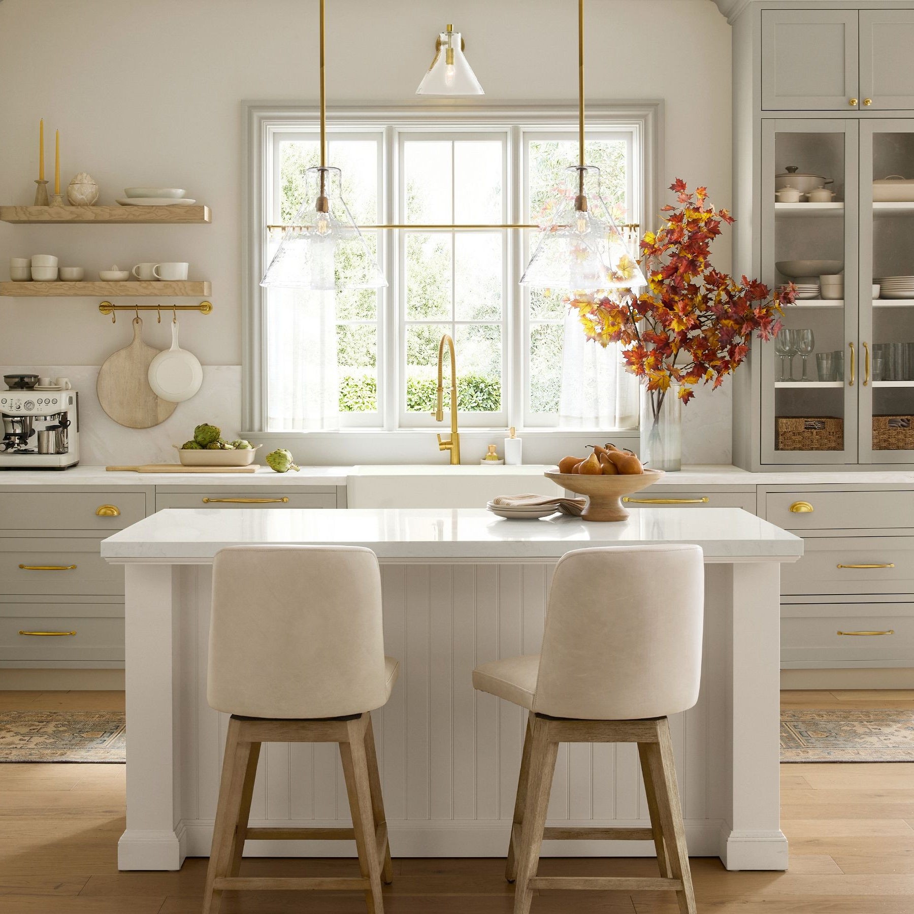 Glavira Modern Glass Pendant Light - Stylish Hanging Lamp for Dining Room K1313