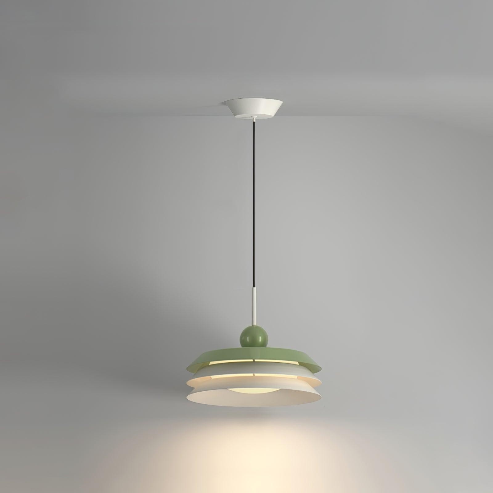 Nordic Creative Cream Style Multi-Layer Pendant Lamp For Living Room K529