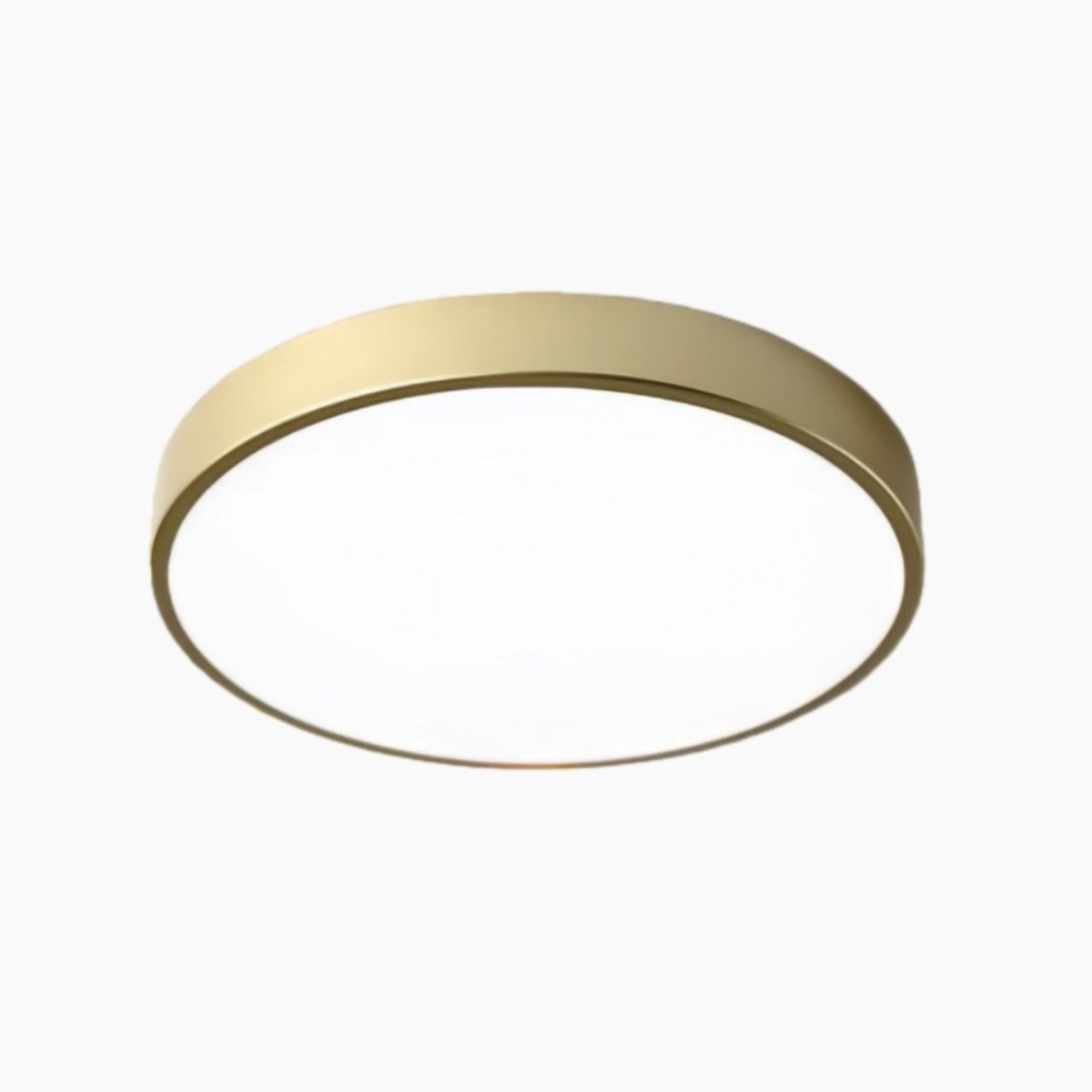 Rondi Minimalist Round LED Ceiling Light - Circular Iron Design for Living Room and Bedroom K2135