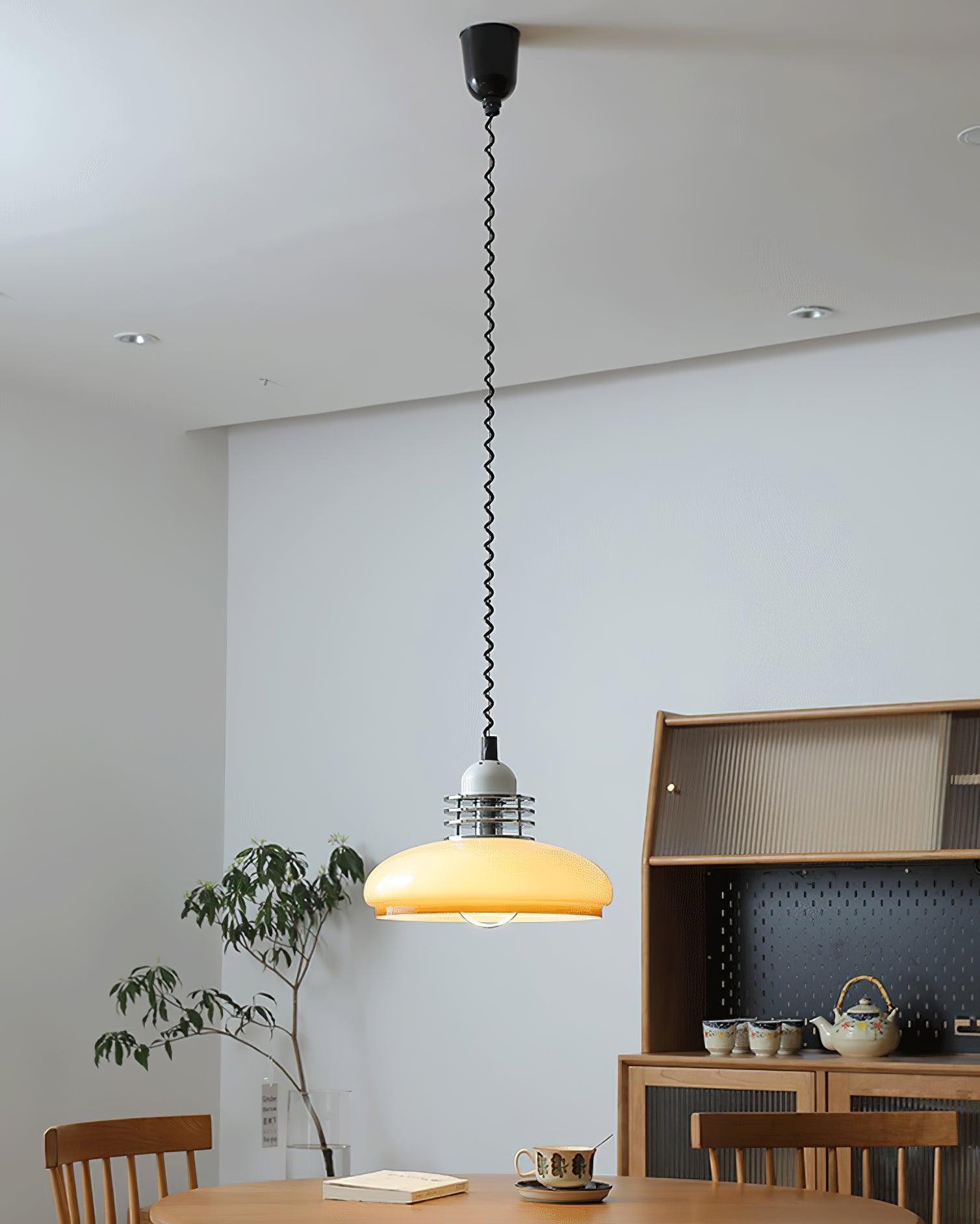 Nordic Cream Retractable Pendant Lamp K759