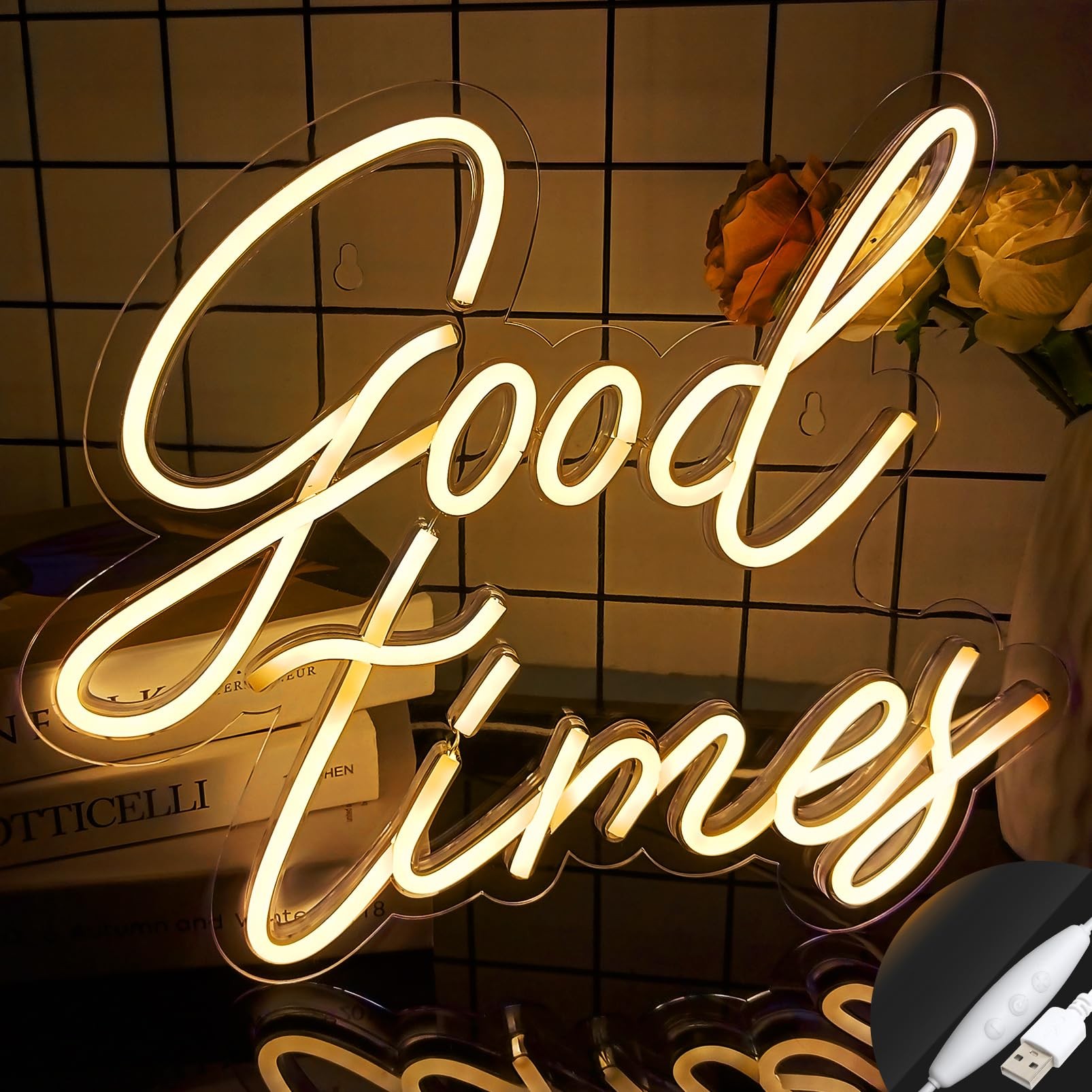 Good Vibes Led Neon Sign For Wall Decor K209