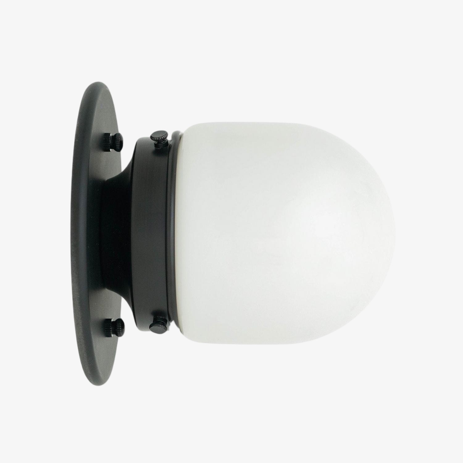 Opalume Glass Ceiling Light and Wall Light - Art Deco Small Globe Fixture for Entryway K1456