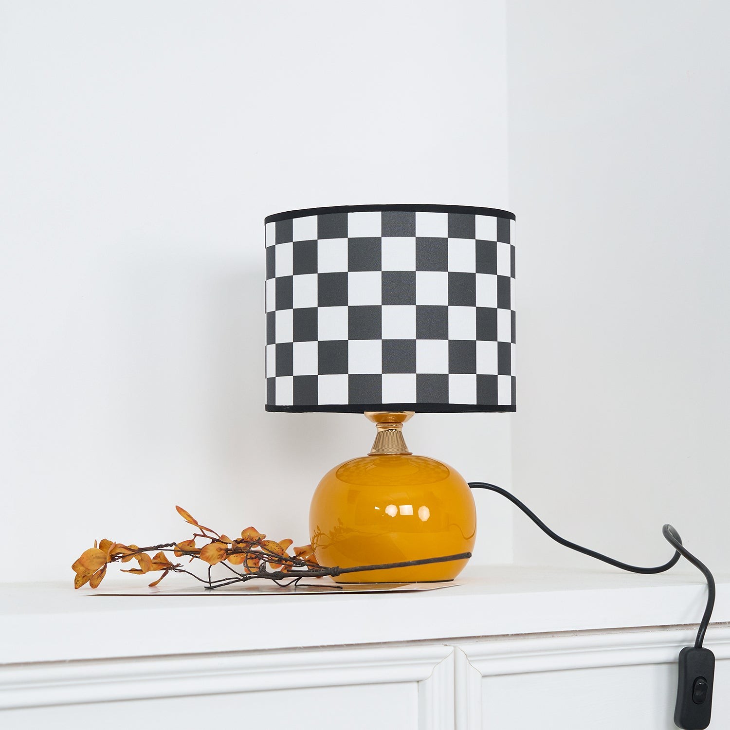 Checkerboard Table Lamp K992