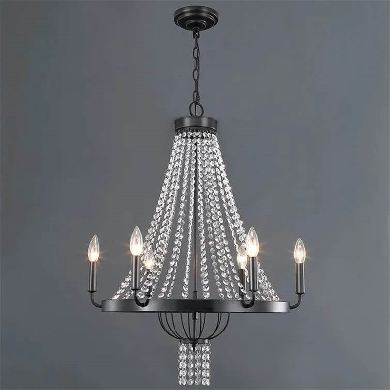 Modern Luxurious Metal Crystal Chandelier K108