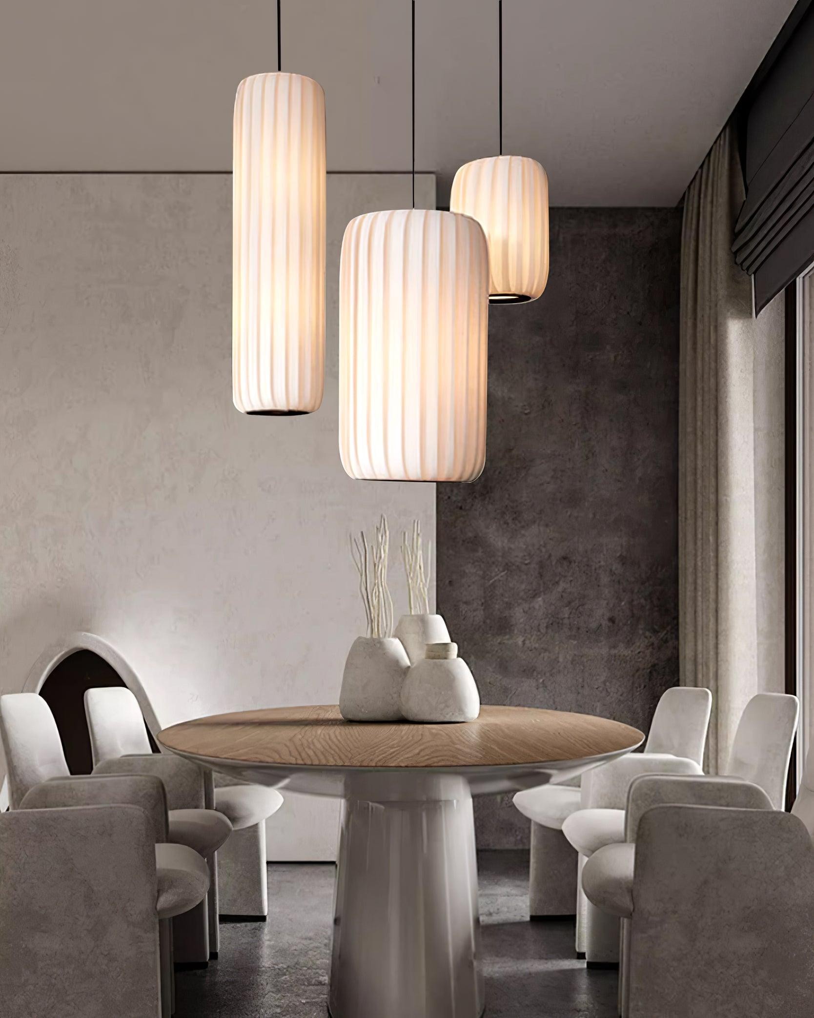 Scandinavian Minimalist Fabric Pendant Lamp K643