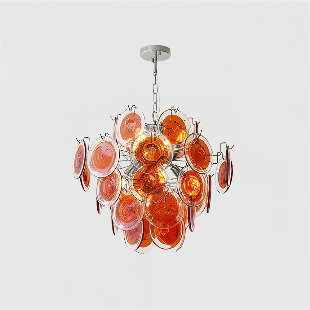 Neuvy Glass Chandelier D80