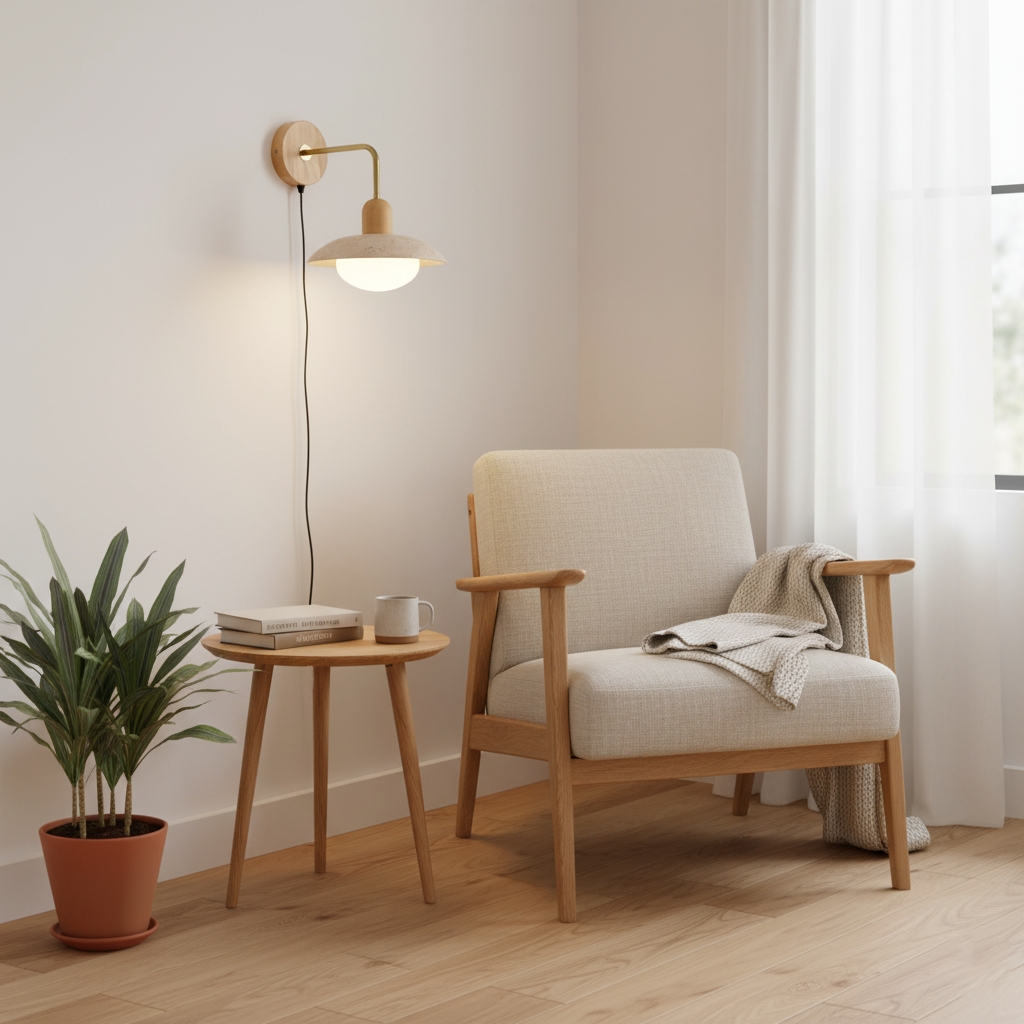 Carolia Plug In Wall Lamp D57